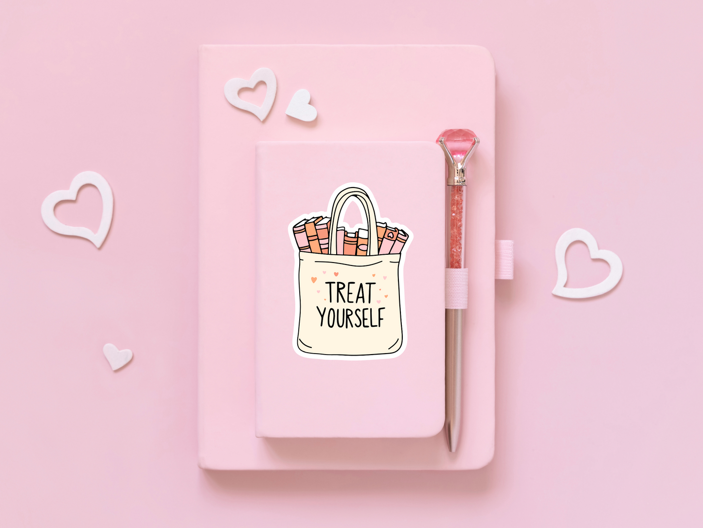 Treat Yourself Sticker