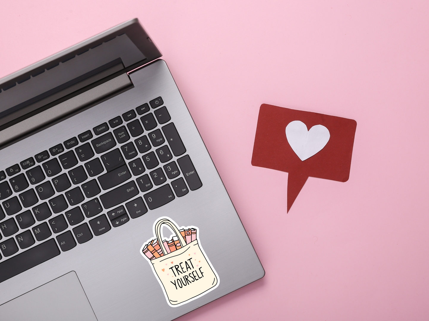 Treat Yourself Sticker