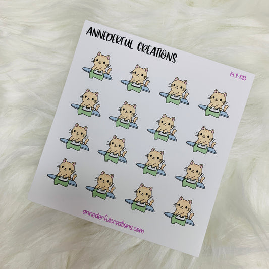 Iron Clothes Planner Stickers | PLS-013