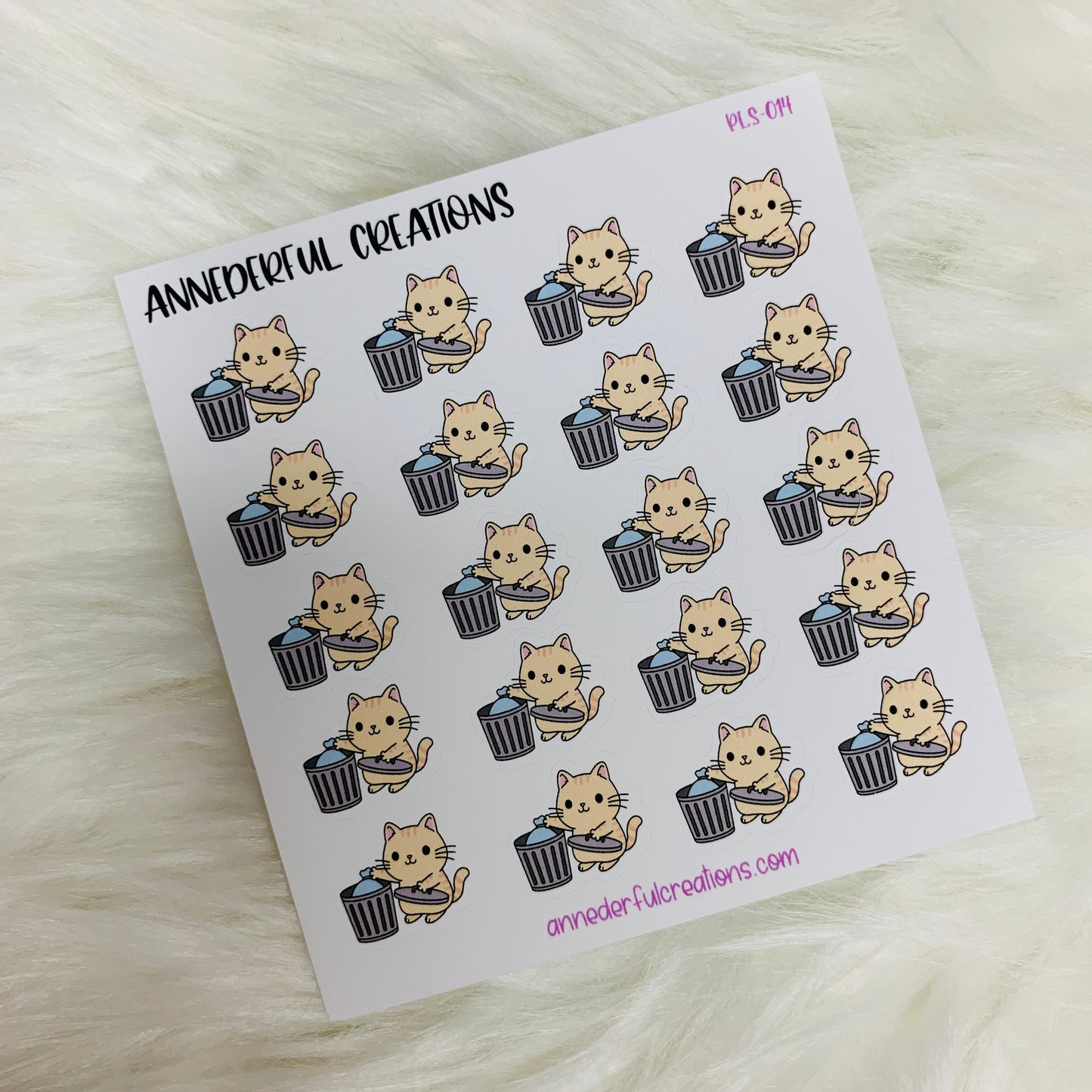 Garbage Day Planner Stickers| PLS-014