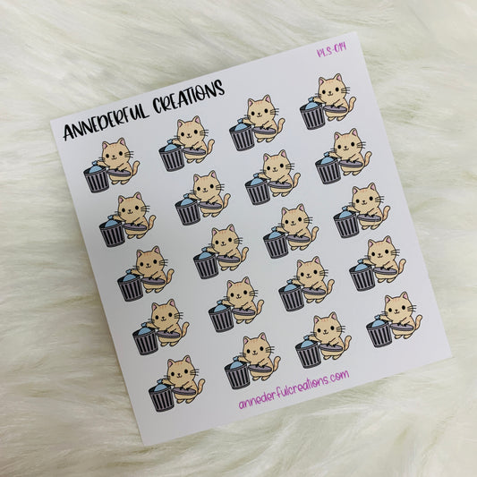 Garbage Day Planner Stickers| PLS-014