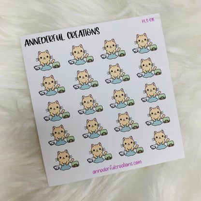 Fold Clothes Planner Stickers | PLS-016