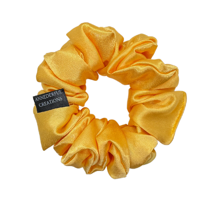 Sunflower Yellow Mini Scrunchies (CLAIRE)