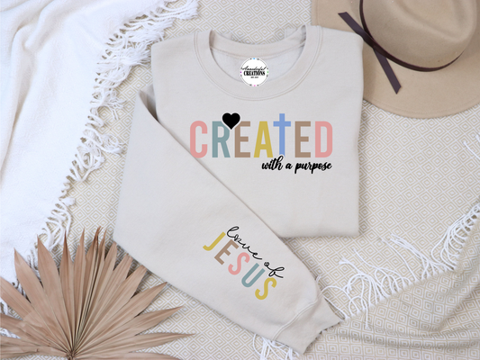 Created with a Purpose Sweatshirt