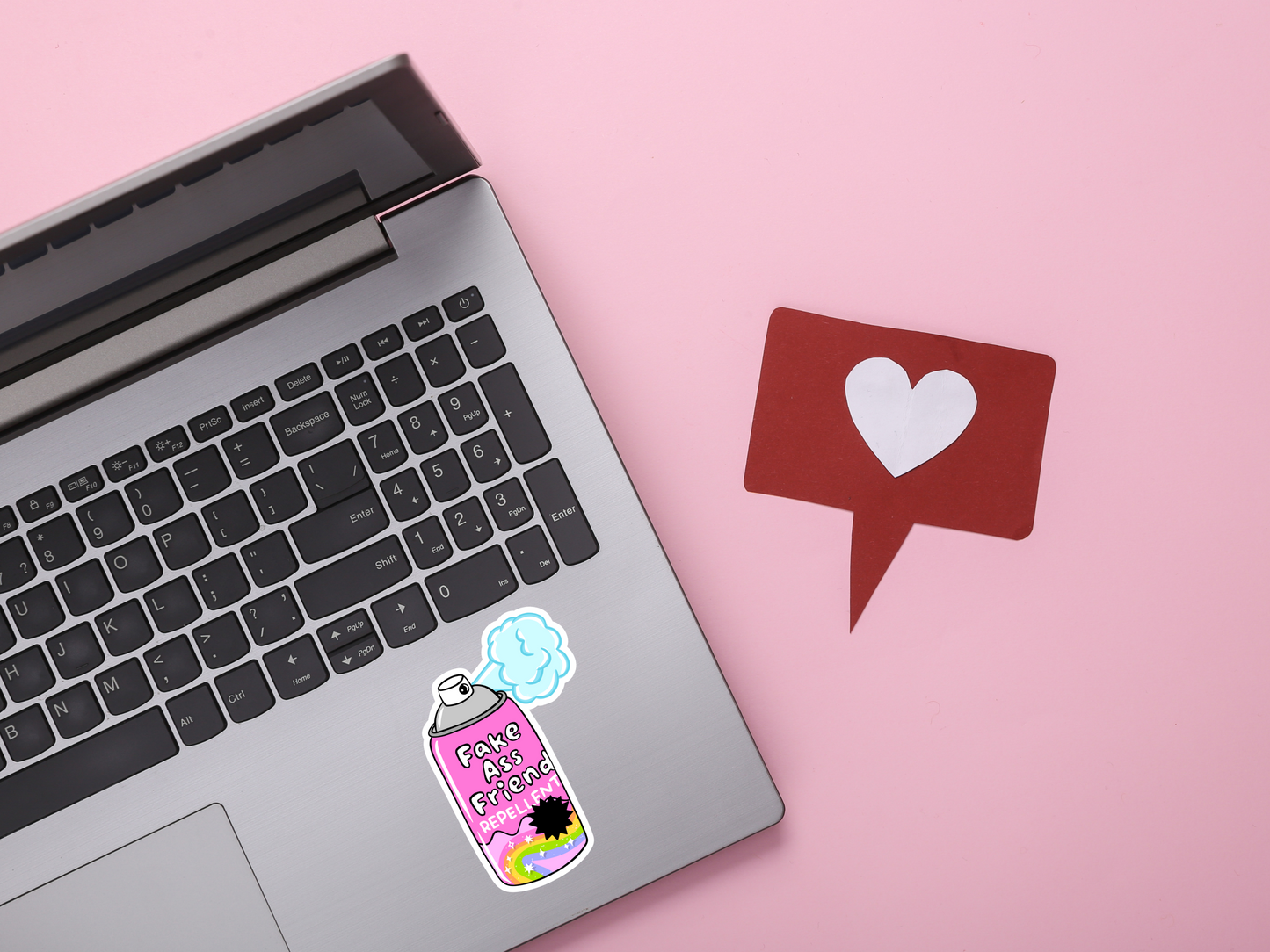 Fake Ass Friend Repellent Sticker