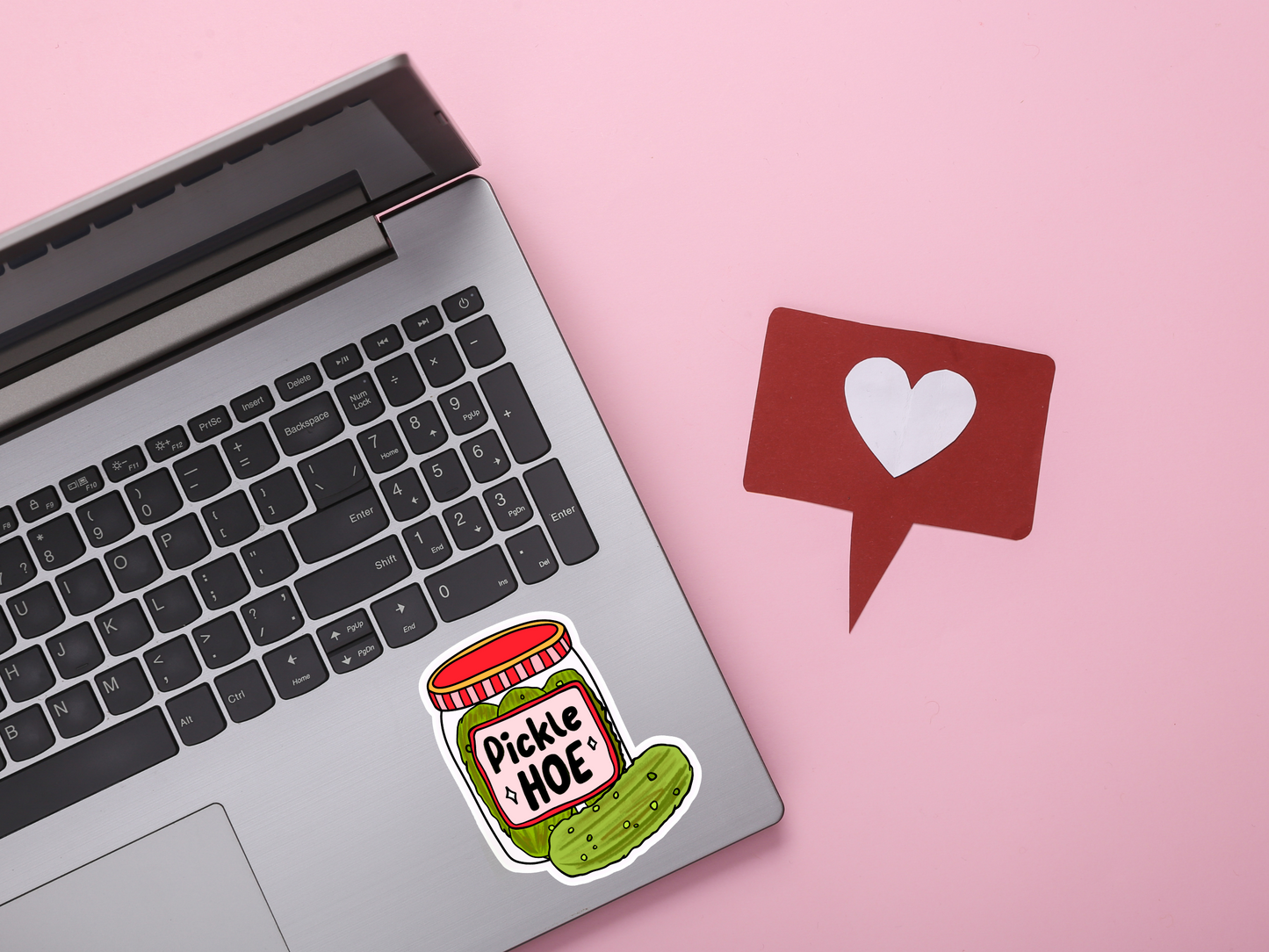 Pickle Hoe Sticker