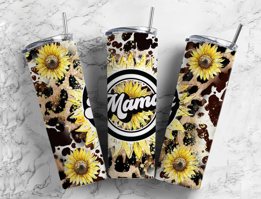 Mama Sunflower 20oz Tumbler 