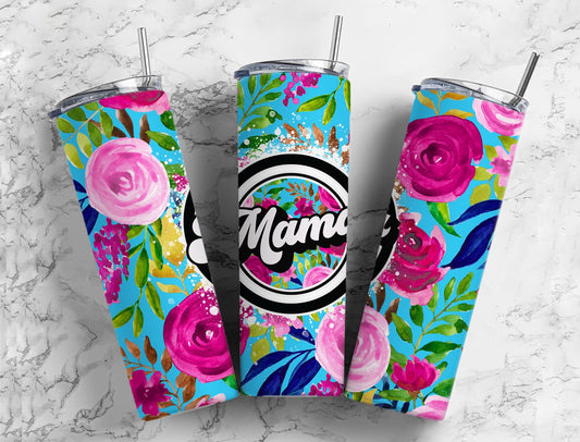 Mama Floral 20oz Tumbler