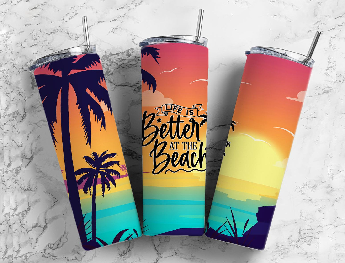 Life is Better at the Beach 20oz Tumbler