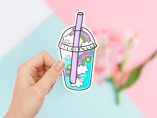 Boba Drink Sticker