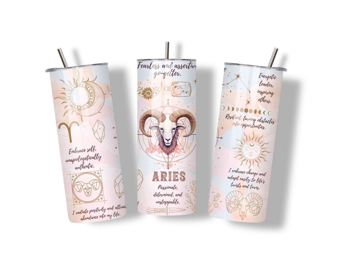 Zodiac Sign 20oz Tumbler Drinkware Flasks