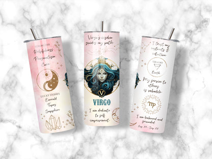 Zodiac Sign 20oz Tumbler