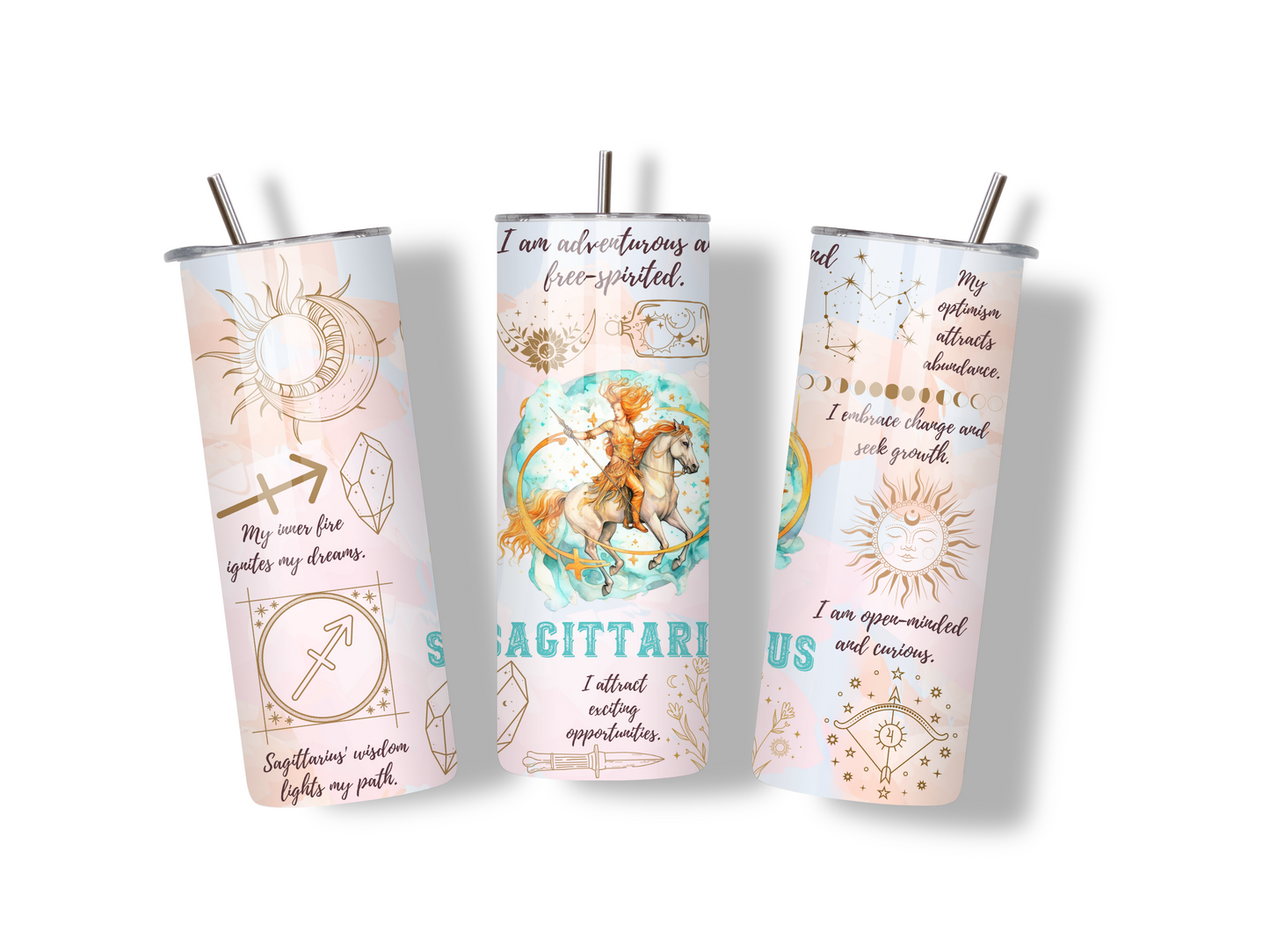 Zodiac Sign 20oz Tumbler Drinkware Flasks