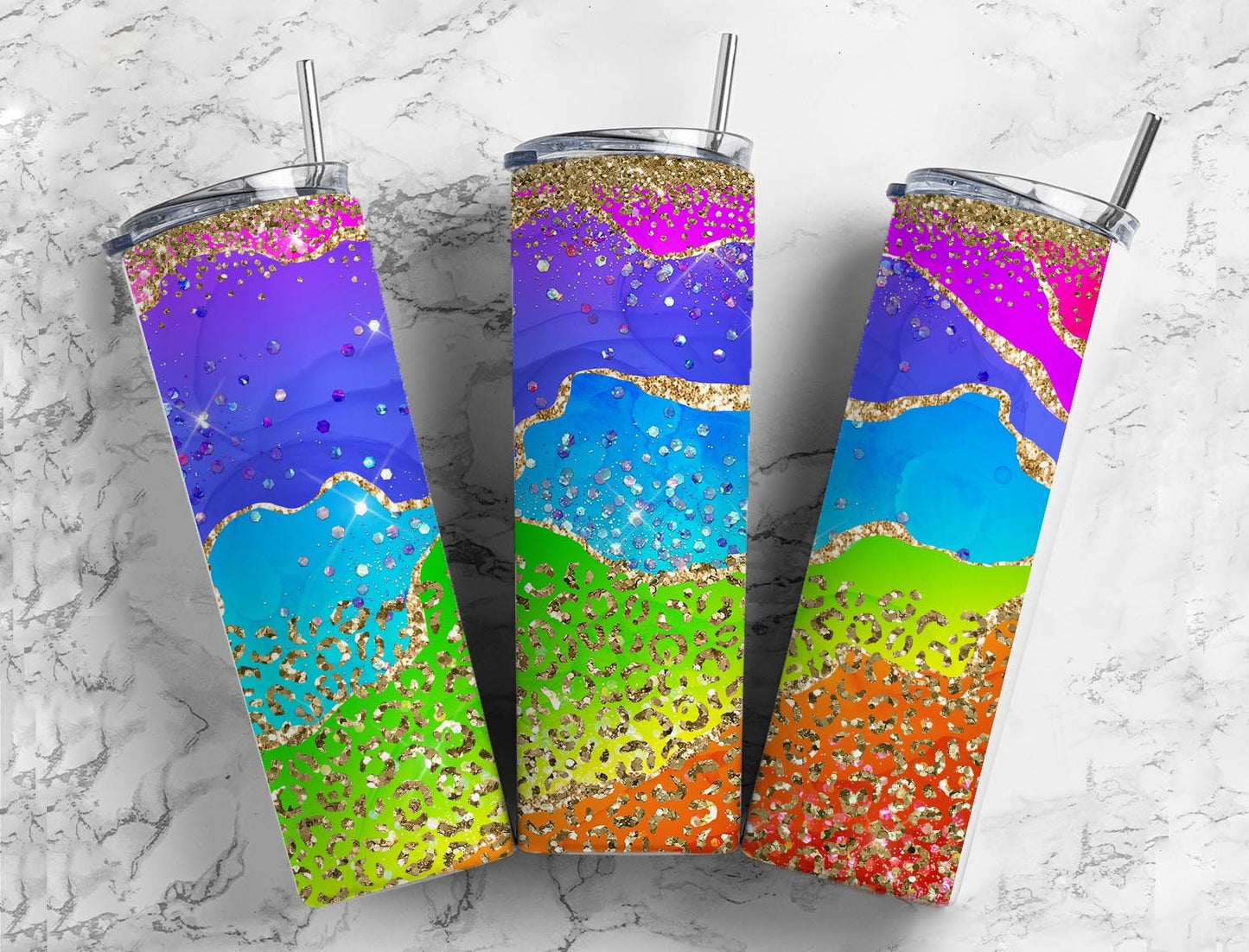 Rainbow Agate 20oz Tumbler