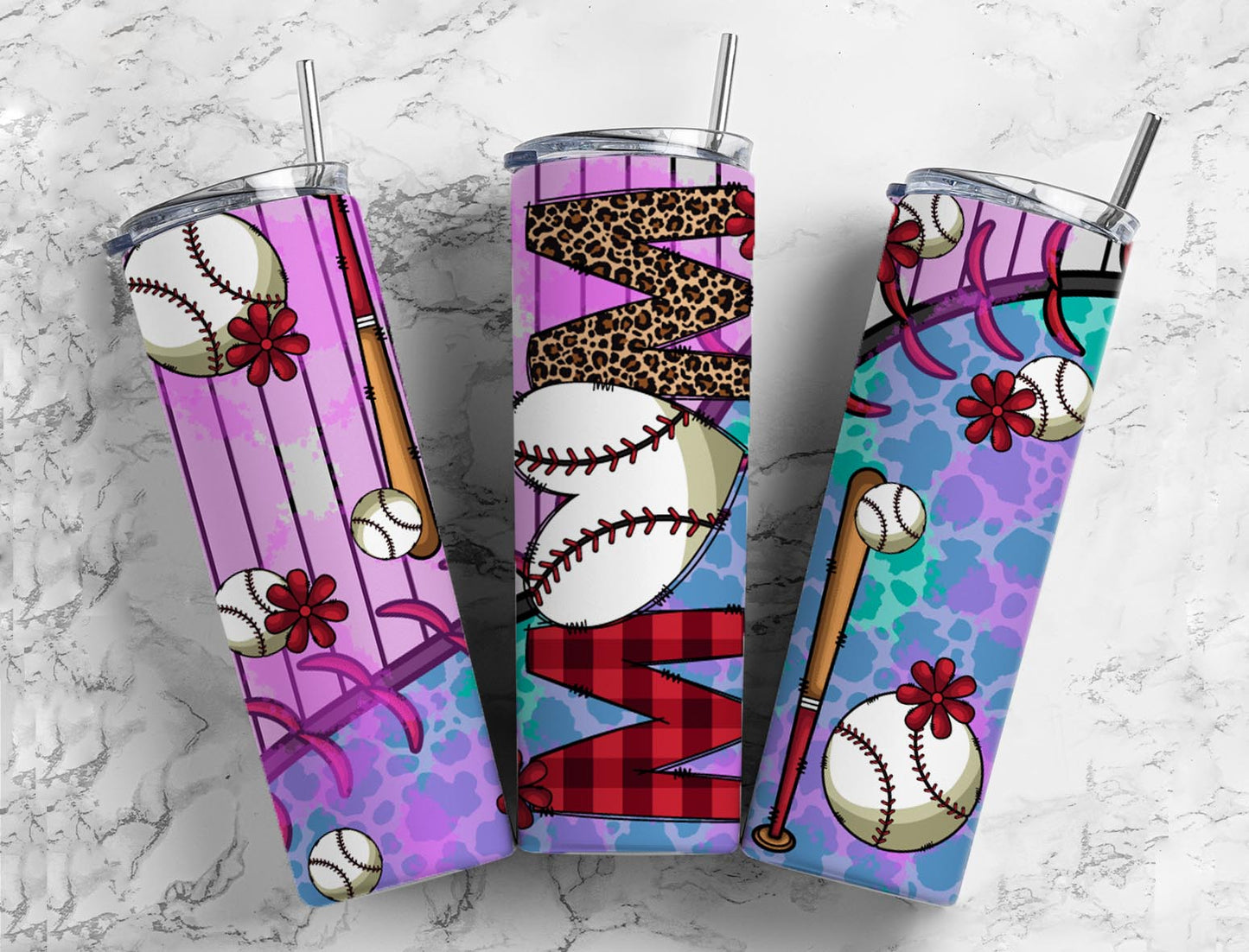 Baseball Nanay 20oz Tumbler 