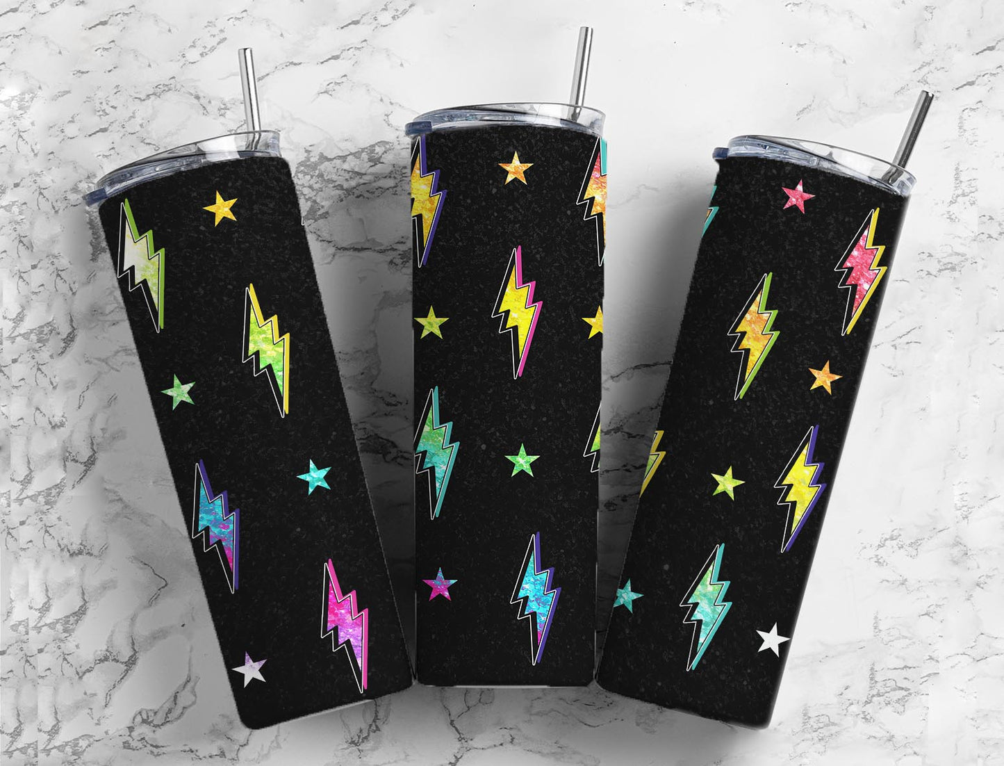 Lightning Bolts 20oz Tumbler