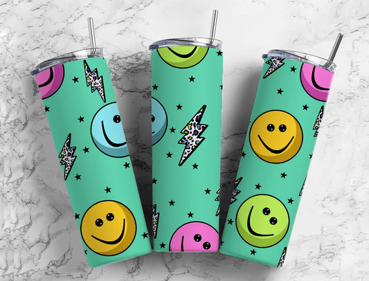 Smile Face Emoji 20oz Tumbler