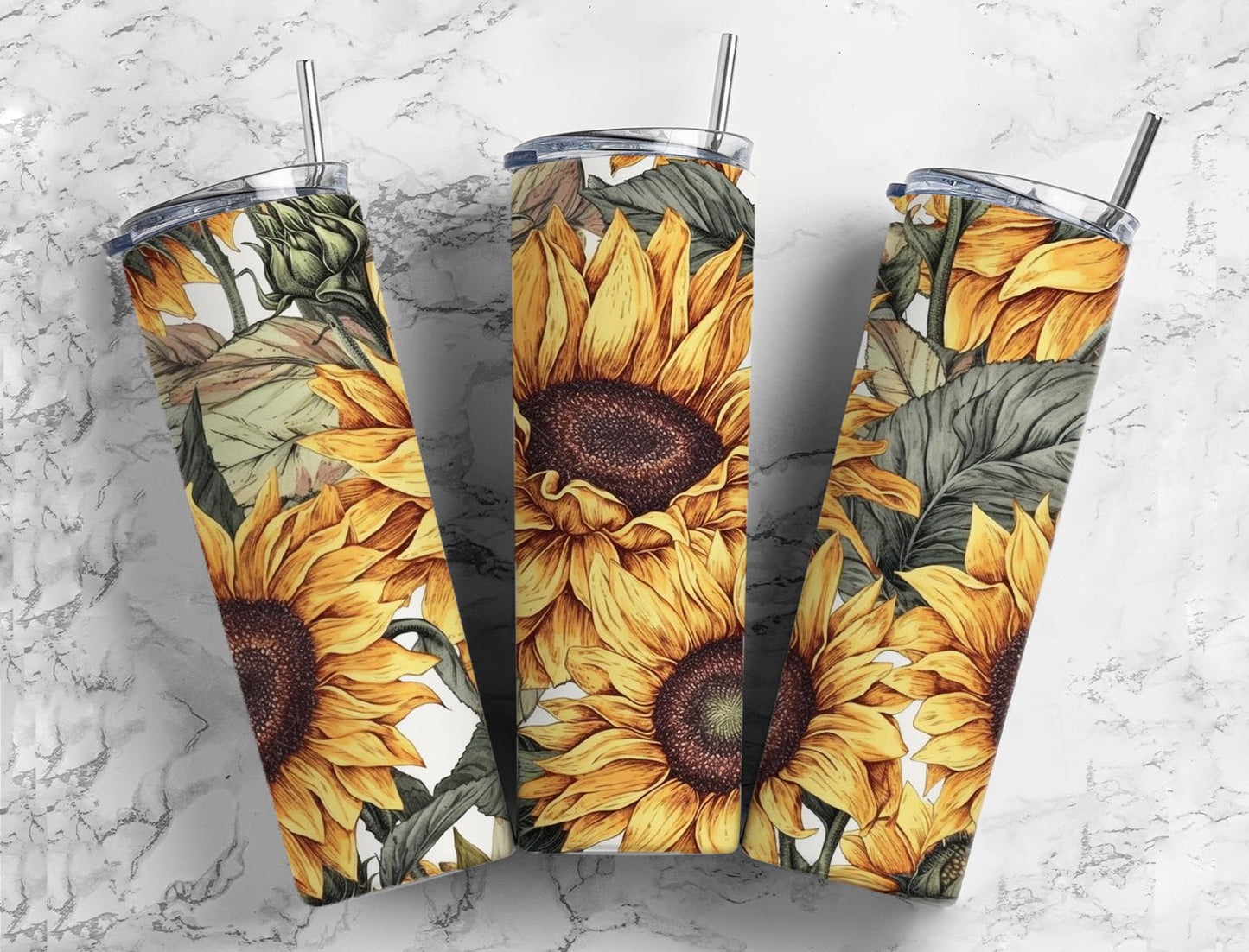 SunFlower 20 oz Tumbler