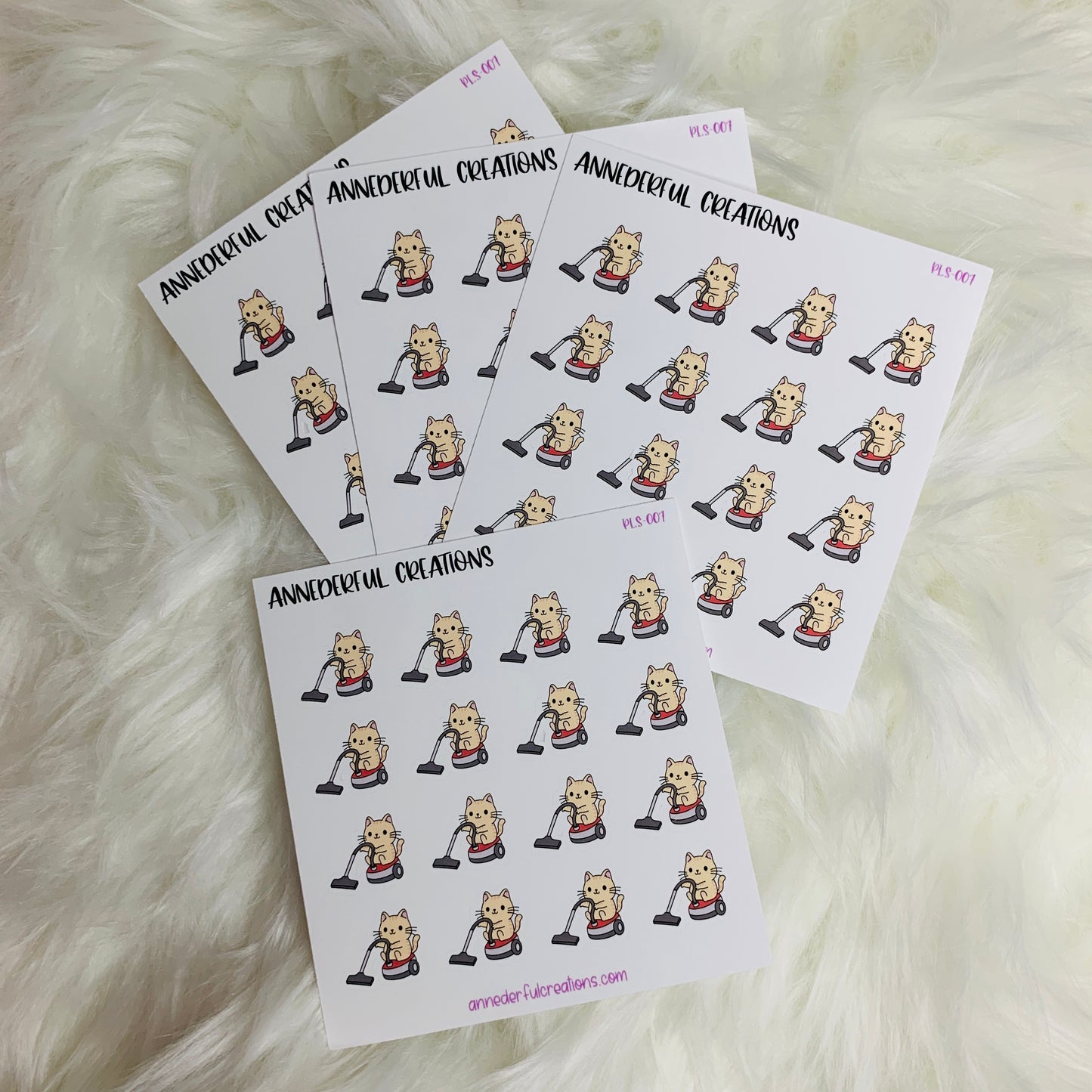 Vacuum Planner Stickers | PLS-007